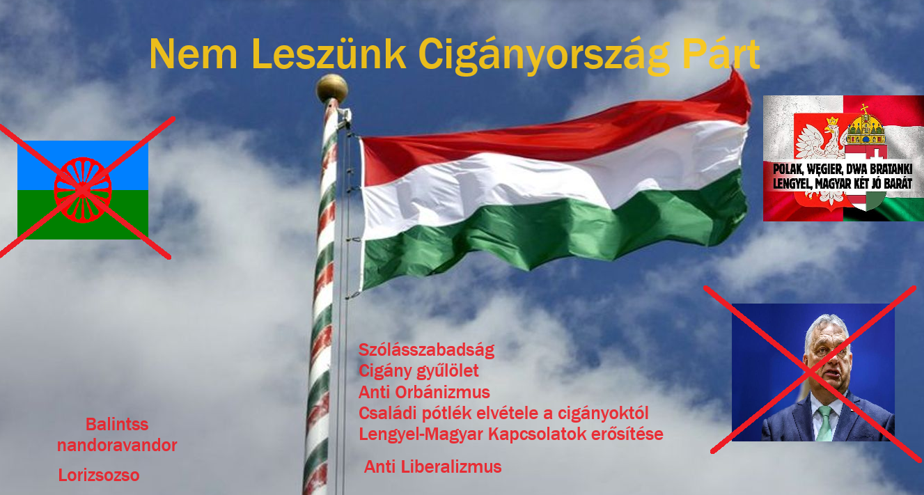 Nem Leszünk Cigányország Párt